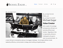Tablet Screenshot of michaeleagar.com